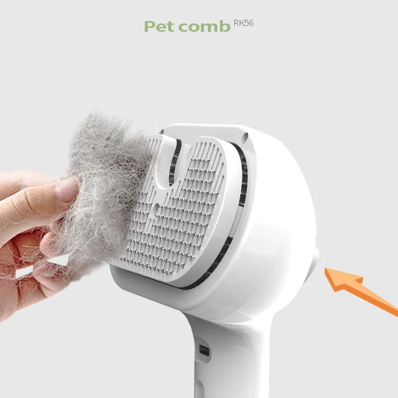 Gentle Pet Grooming Steam Brush